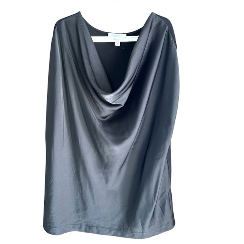 Addition Elle Black Cowl Neck Top